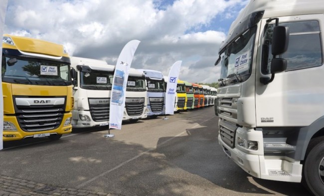 15% saving on fuel with a nearly-new DAF truck