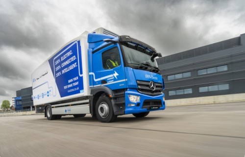 Mercedes-Benz Trucks unveils refrigerated eActros electric demonstrator